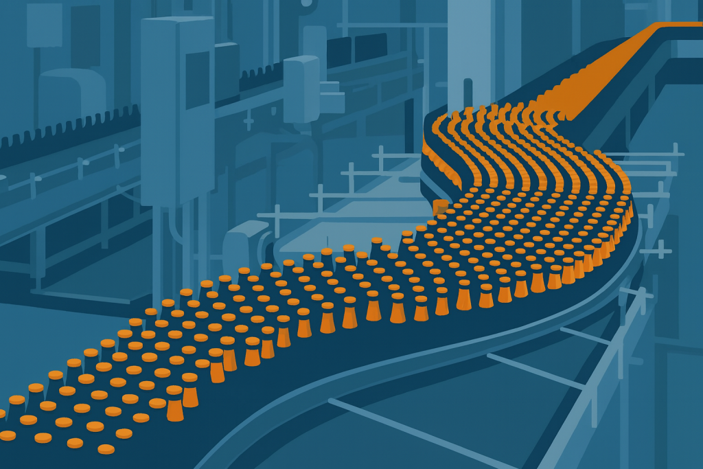 conveyor system illustration