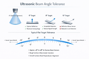 ultrasonic beam angle tolerance