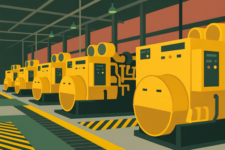 power generation illustration