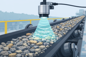 ultrasonic conveyor sensor illustration