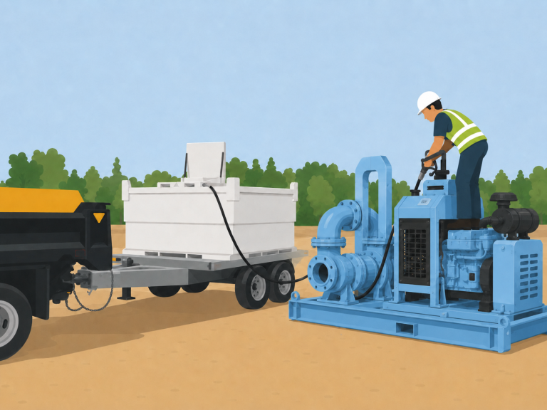 Using an Intrinsically Safe Ultrasonic Fuel Level Sensor on an Industrial Pump